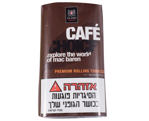 טבק לגילגול 40 גרם מק ברן קפה צ'ויס